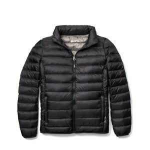 TUMI Men’s Puffer Jacket size M /Neck Pillow